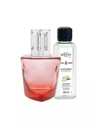 MAISON BERGER PARIS | Lampe Berger Set TERRA Rouge 250ml Angelique Noire | 